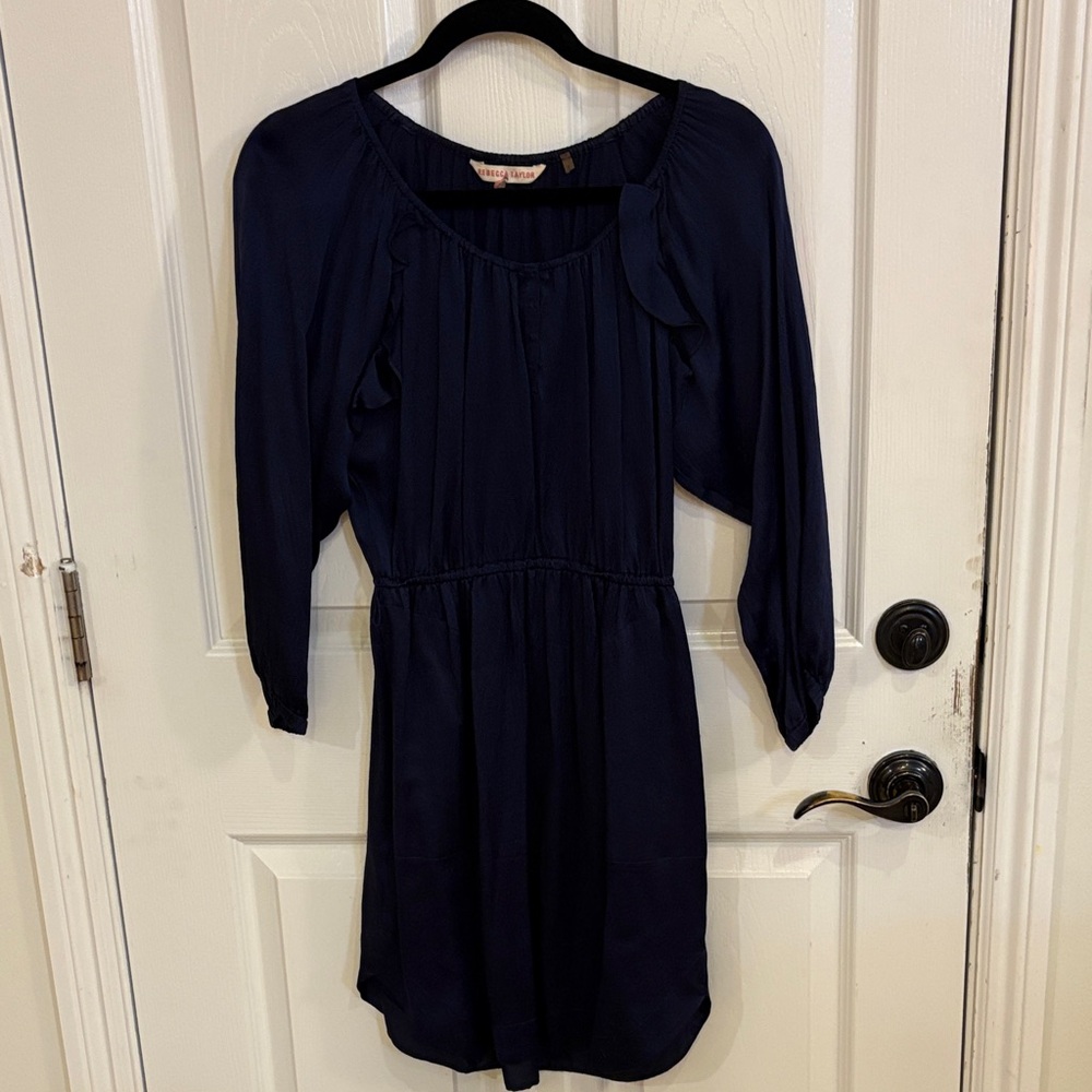 Rebecca Taylor Midnight Blue Blouse